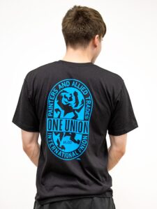 One Union Unisex Short Sleeve T-shirt - Blue Back