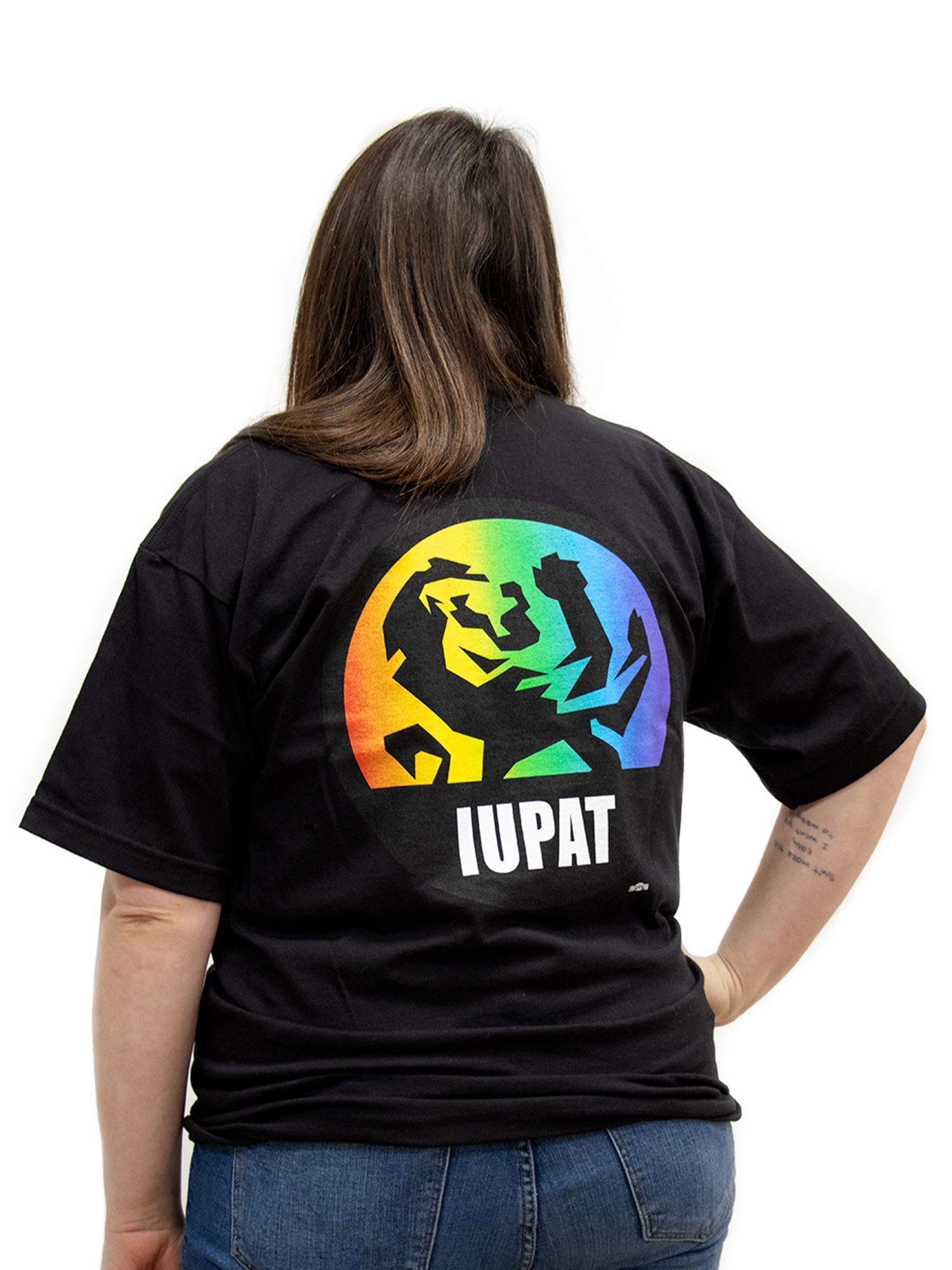 Pride Unisex T-shirt (Black) - Back