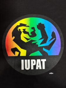 Pride Unisex T-shirt (Black) - Back Logo