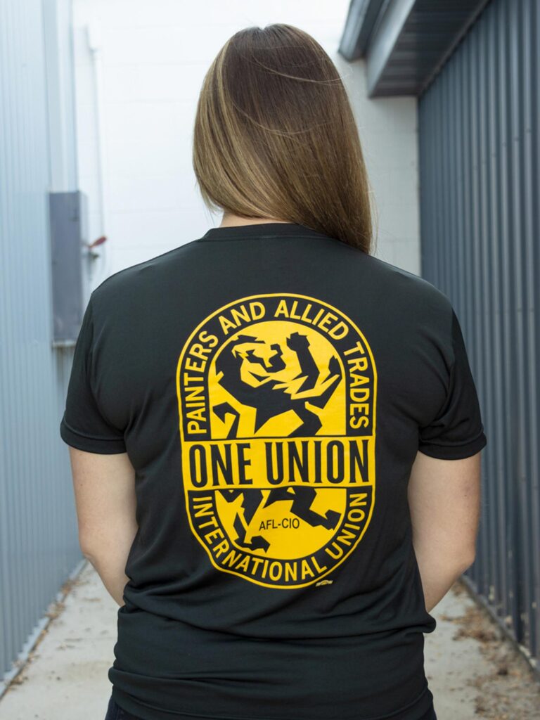 One Union Unisex Performance T-Shirt Black - Back