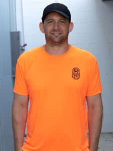 One Union Unisex Performance T-Shirt Orange - Front
